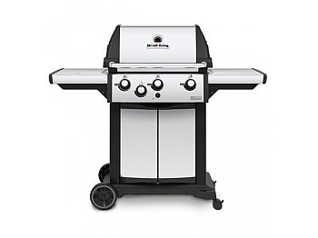 Barbecue a gas Broil King Signet 390 con 3 bruciatori e kit girarrosto elettrico