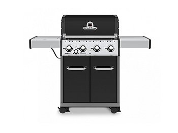 Barbecue Broil King Baron 440 (2022) a gas con 4 bruciatori 11,4 kW con 1 fornello laterale