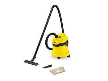 Aspira tutto solidi e liquidi Karcher WD 2 aspiratore 1000W bidone 12Lt