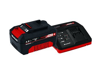 Batteria 18V 4.0Ah e carica veloce Starter Kit Einhell Power Xchange