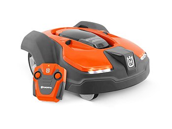 Robot tagliaerba giocattolo Husqvarna Automower radiocomandato con fari a LED