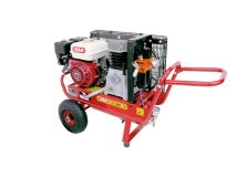 Lisam Motocompressore a benzina Lisam LM 500/10 con motore Honda da 5,5 Hp