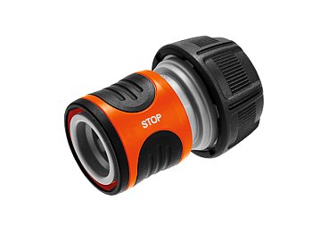 Raccordo ad innesto rapido acqua-stop GARDENA 18214-20 per tubo da 19 mm