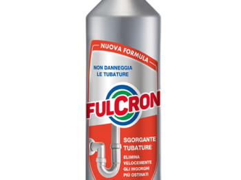 Sgorgante tubature e scarichi Fulcron liquido, nuova formula da 1 lt