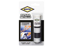 Bostik Stucco epossidico in stick ripara metallo Bostik colore grigio metallo