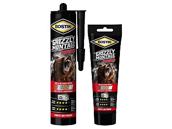 Colla di montaggio grizzly montage power Bostik per tutti i materiali