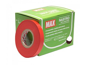 10 Nastri per legatrice Max Tapener rosso 16mt spessore 0,25mm larghezza 11mm