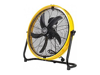 Ventilatore da terra o a parete CFG Yellow Circle 60 nero e giallo