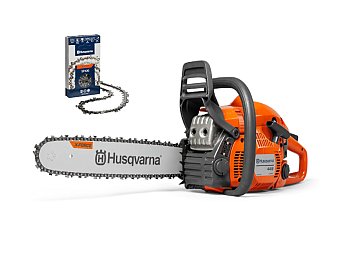 Motosega Husqvarna 445 II a scoppio 45.7cc barra 40 cm multiuso