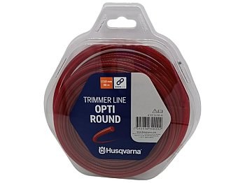 Filo decespugliatore Husqvarna Opti Round bordeaux 3,0mm x 56mt