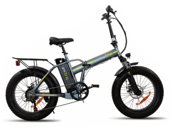 Bicicletta elettrica pieghevole EMG Bomber One motore 250W ruote FAT 20 pollici