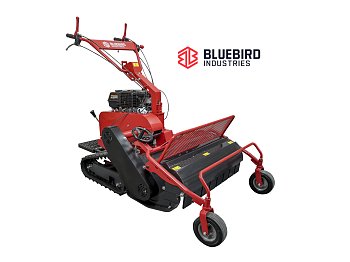 Trinciasarmenti cingolato BlueBird FM 860 taglio 86cm con pedana uomo