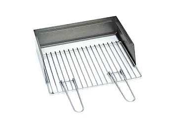 Torino Kit Barbecue paratia e griglia per Torino Grill 80+40 ferro alluminato