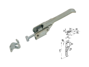 Chiusura registrabile a T 60456 con riscontro Cermag