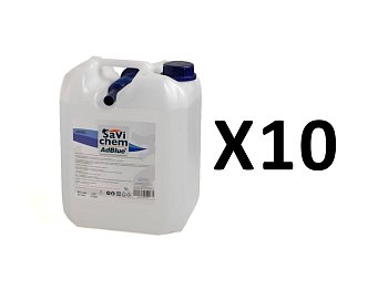 10 taniche di AdBlue Savichem da 10Lt additivo per auto diesel con urea