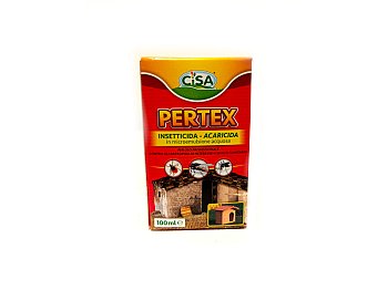 Insetticida concentrato Pertex 100ml per pollai cucce stalle Cisa