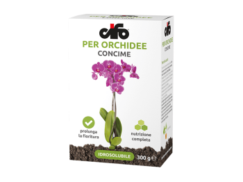 Concime per orchidee Cifo astuccio 300g idrosolubile crescita e fioritura