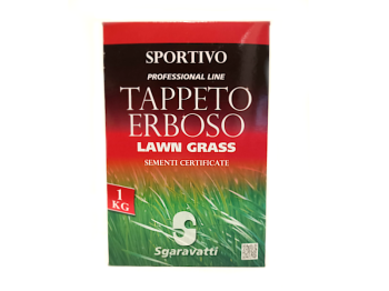 Tappeto erboso sportivo Sgaravatti 1kg professional line sementi certificate