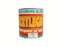 Colorificio Abruzzese Vernice acrilica impregnante Acrylegno 410 Palissandro 750ml legno esterno interno