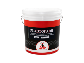 Idropittura lavabile Plastofarb acrilica al quarzo resistente esterni 5lt 14lt