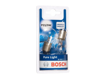 Bosch Lampadine auto P21/5W Pure Light 12V 21/5W BAY15d Bosch x2