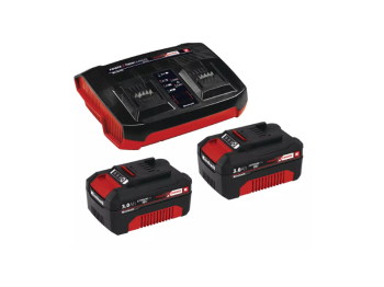 Starter Kit Einhell PXC 2x 3.0Ah con doppiacaricatore Power X-Change