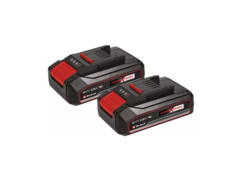 2 batterie Einhell 18V 2,5 Ah Power X-Change plus alta qualità e versatilità