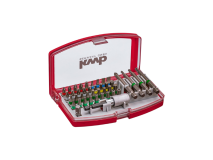 KWB Set 42 punte per trapano KWB con cricchetto e portainserti magnetico