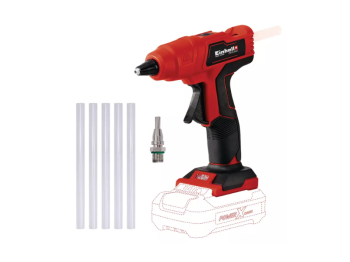 Einhell Pistola colla caldo a batteria TE-CG 18 Li Solo senza batteria e caricabatteria