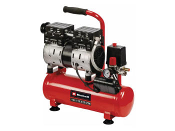 Compressore silenzioso Einhell TE-AC 6 Silent 550W serbatoio 6L 57dB 8bar