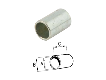 Bussola riduzione Cat.1-2-3 est. 25.4-37.8mm int. 19.3-28.4mm lung. 44-51mm