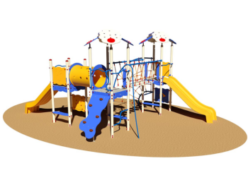 Villaggio Alcor 984 RA risalita appigli Giochipark EN 1176 H 185cm 14 utenti