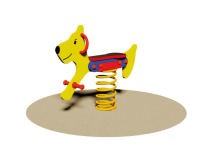 Giochipark Gioco a molla Cane 508C multistrato okoumé H55 cm EN 1176 bambini 3-8 anni